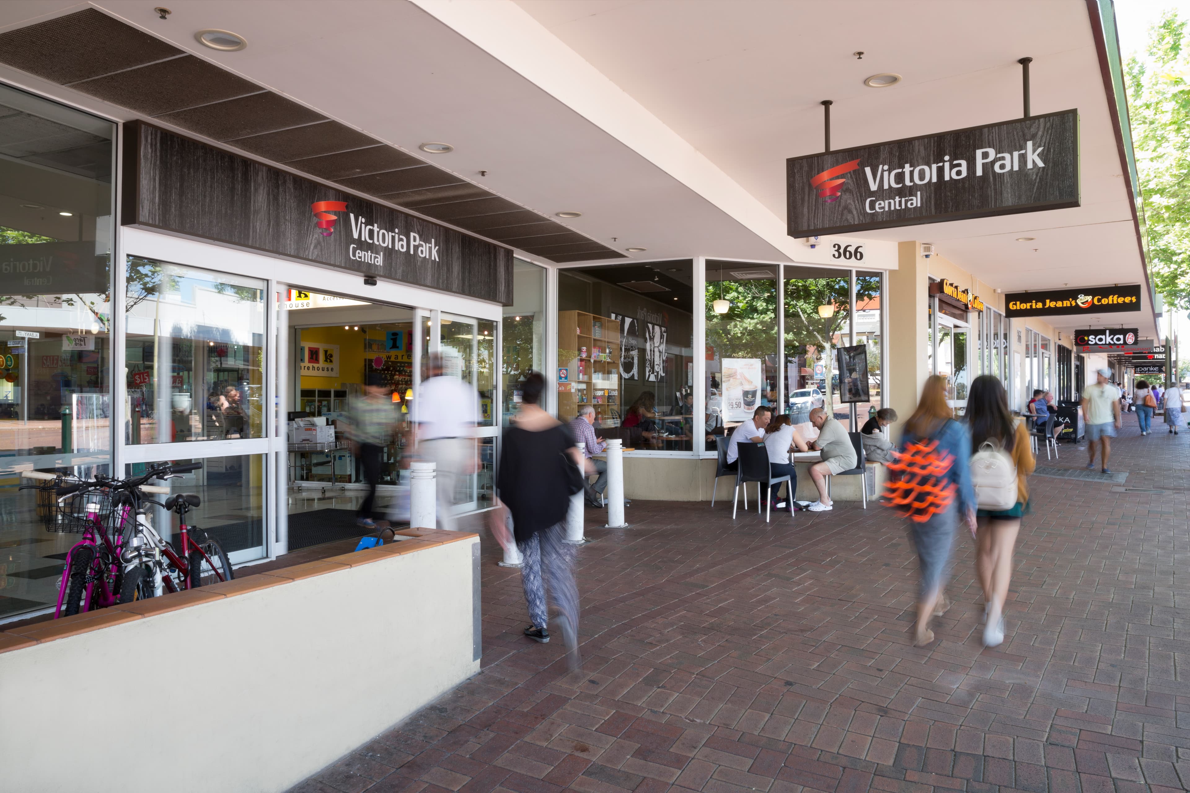 Victoria Park Central, WA - Entrance